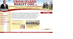 Desktop Screenshot of crossislandrealtyone.net